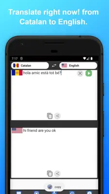 English to Catalan Translator android App screenshot 3